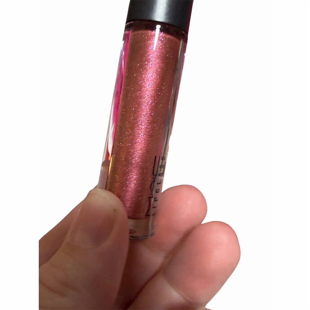 MAC x Disney Minnie Mouse Lipglass Lip Gloss in Dress Up Shimmer NIB - Picture 10 of 15